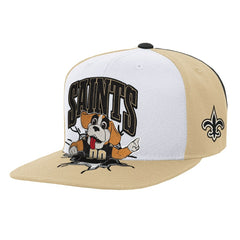 New Orleans Saints Youth Team Mascot Snapback Hat - White cheap