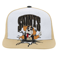 New Orleans Saints Youth Team Mascot Snapback Hat - White cheap