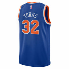 Karl-Anthony Towns New York Knicks Youth Swingman Jersey - Icon Edition - Blue cheap