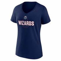 Washington Wizards Women's Center Court Name & Number Custom V-Neck T-Shirt - Navy online