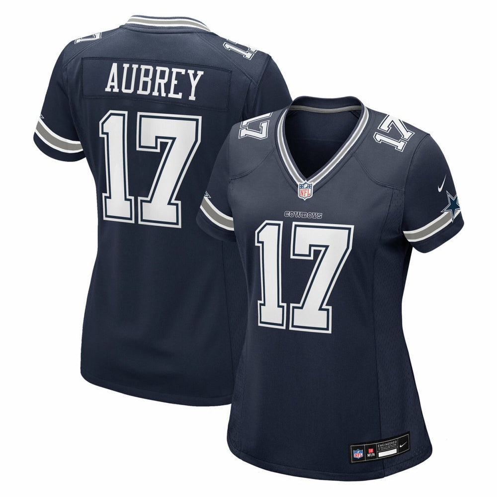 Brandon Aubrey Dallas Cowboys Women's Team Game Jersey - Navy on sale