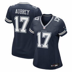 Brandon Aubrey Dallas Cowboys Women's Team Game Jersey - Navy on sale