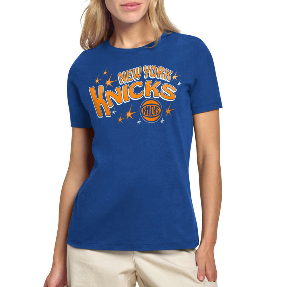 New York Knicks Starter Women's Fireworks T-Shirt - Blue cheap