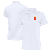 Spain National Team Antigua Women's Statement Y-Neck Polo for sale - White