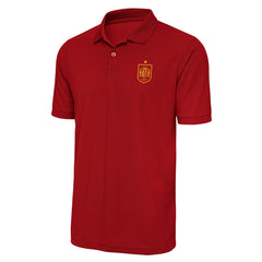 Spain National Team Antigua Derive Polo - Red for sale