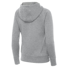 Spain National Team Antigua Women's Takeover Fleece Raglan Full-Zip Hoodie - Heather Gray sale