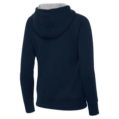 Spain National Team Antigua Women's Takeover Fleece Raglan Full-Zip Hoodie - Navy sale