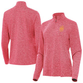 Spain National Team Antigua Women's Quarter-Zip Pullover for sale - Heather Red