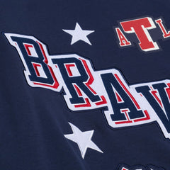 Atlanta Braves Women's Pep Rally Sweatshirt Navy