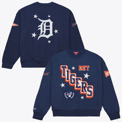 Detroit Tigers Women's Pep Rally Sweatshirt Navy