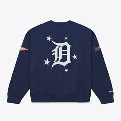 Detroit Tigers Women's Pep Rally Sweatshirt Navy
