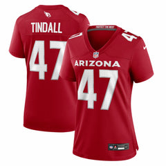 Channing Tindall Arizona Cardinals Women's Team Game Jersey - Cardinal discount