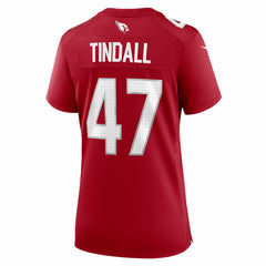 Channing Tindall Arizona Cardinals Women's Team Game Jersey - Cardinal discount