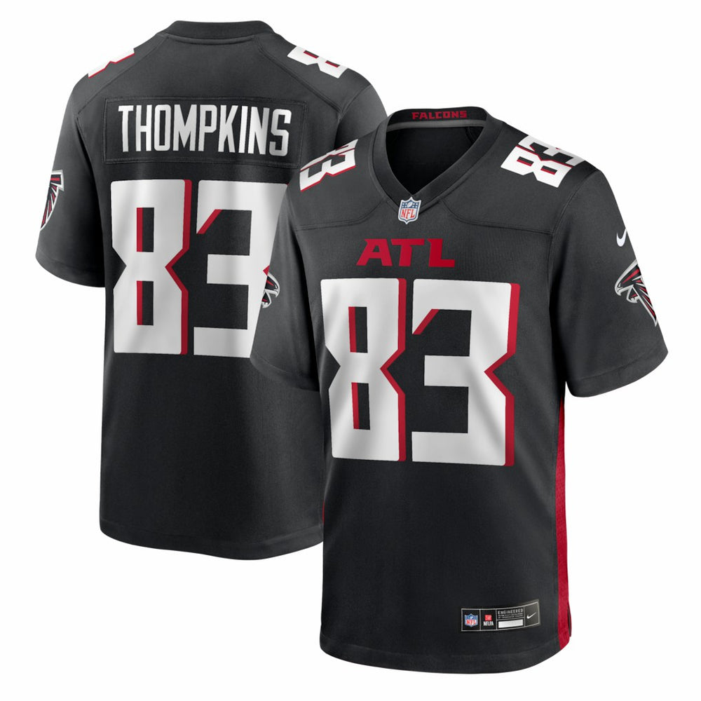 Deven Thompkins Atlanta Falcons Team Game Jersey - Black on sale