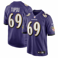 Josh Tupou Baltimore Ravens Team Game Jersey - Purple outlet