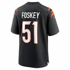Isaiah Foskey Cincinnati Bengals Team Game Jersey - Black cheap