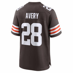 Tre Avery Cleveland Browns Team Game Jersey - Brown on sale