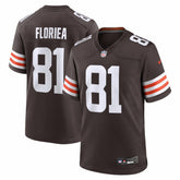 Luke Floriea Cleveland Browns Team Game Jersey - Brown outlet