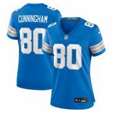 Malik Cunningham Detroit Lions Women's Team Game Jersey - Blue outlet
