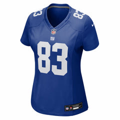 Dalen Cambre New York Giants Women's Team Game Jersey - Royal discount