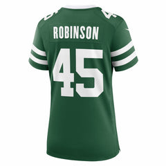 Mark Robinson New York Jets Women's Team Game Jersey - Legacy Green discount