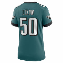 Lance Dixon Philadelphia Eagles Women's Team Game Jersey - Midnight Green for sale