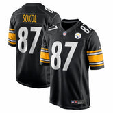 Matt Sokol Pittsburgh Steelers Team Game Jersey - Black online