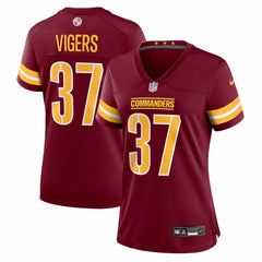Car'lin Vigers Washington Commanders Women's Team Game Jersey - Burgundy online