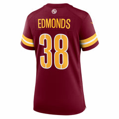 Chase Edmonds Washington Commanders Women's Team Game Jersey - Burgundy for sale