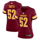 Preston Smith Washington Commanders Women's Team Game Jersey - Burgundy discount