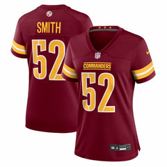 Preston Smith Washington Commanders Women's Team Game Jersey - Burgundy discount