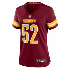 Preston Smith Washington Commanders Women's Team Game Jersey - Burgundy discount