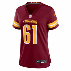 Tyler Cooper Washington Commanders Women's Team Game Jersey - Burgundy sale