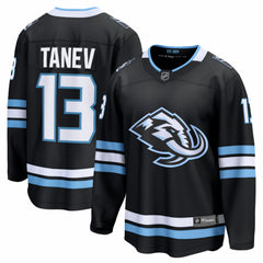 Brandon Tanev Utah Mammoth Fanatics Home Breakaway Player Jersey - Black Jerseys