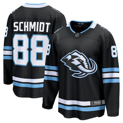 Nate Schmidt Utah Mammoth Fanatics Home Breakaway Player Jersey - Black Jerseys