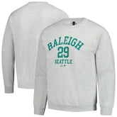 Cal Raleigh MLBPA BreakingT Unisex Player Name & Number Sweatshirt Heather Gray