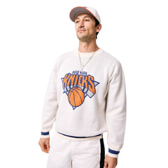New York Knicks Terez Unisex Oversized Sweater - Cream online