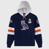 Edmonton Oilers OVO x NHL Fleece Hoodie - Navy Hoodies