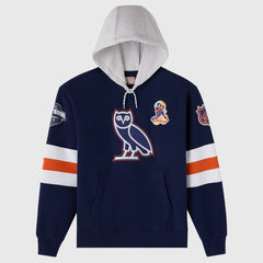 Edmonton Oilers OVO x NHL Fleece Hoodie - Navy Hoodies