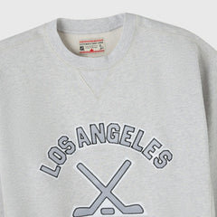 Los Angeles Kings OVO x NHL Fleece Sweatshirt - Heather Gray Sweatshirts