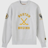 Boston Bruins OVO x NHL Fleece Sweatshirt - Heather Gray Sweatshirts