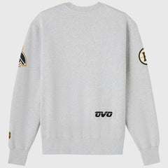 Boston Bruins OVO x NHL Fleece Sweatshirt - Heather Gray Sweatshirts