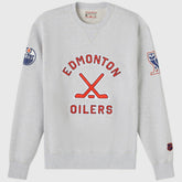 Edmonton Oilers OVO x NHL Fleece Sweatshirt - Heather Gray Sweatshirts