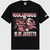 Columbus Blue Jackets OVO x NHL Graphic T-Shirt - Black T-shirts