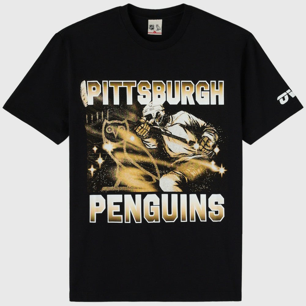 Pittsburgh Penguins OVO x NHL Graphic T-Shirt - Black T-shirts