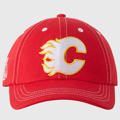 Calgary Flames OVO x NHL Adjustable Sport Hat - Red Hats