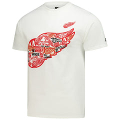 Detroit Red Wings Starter Logo Collage T-Shirt - White T-shirts