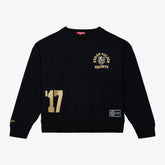 Vegas Golden Knights Mitchell & Ness Women's Crewneck Sweatshirt - Black Sweatshirts
