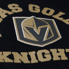 Vegas Golden Knights Mitchell & Ness Women's Crewneck Sweatshirt - Black Sweatshirts