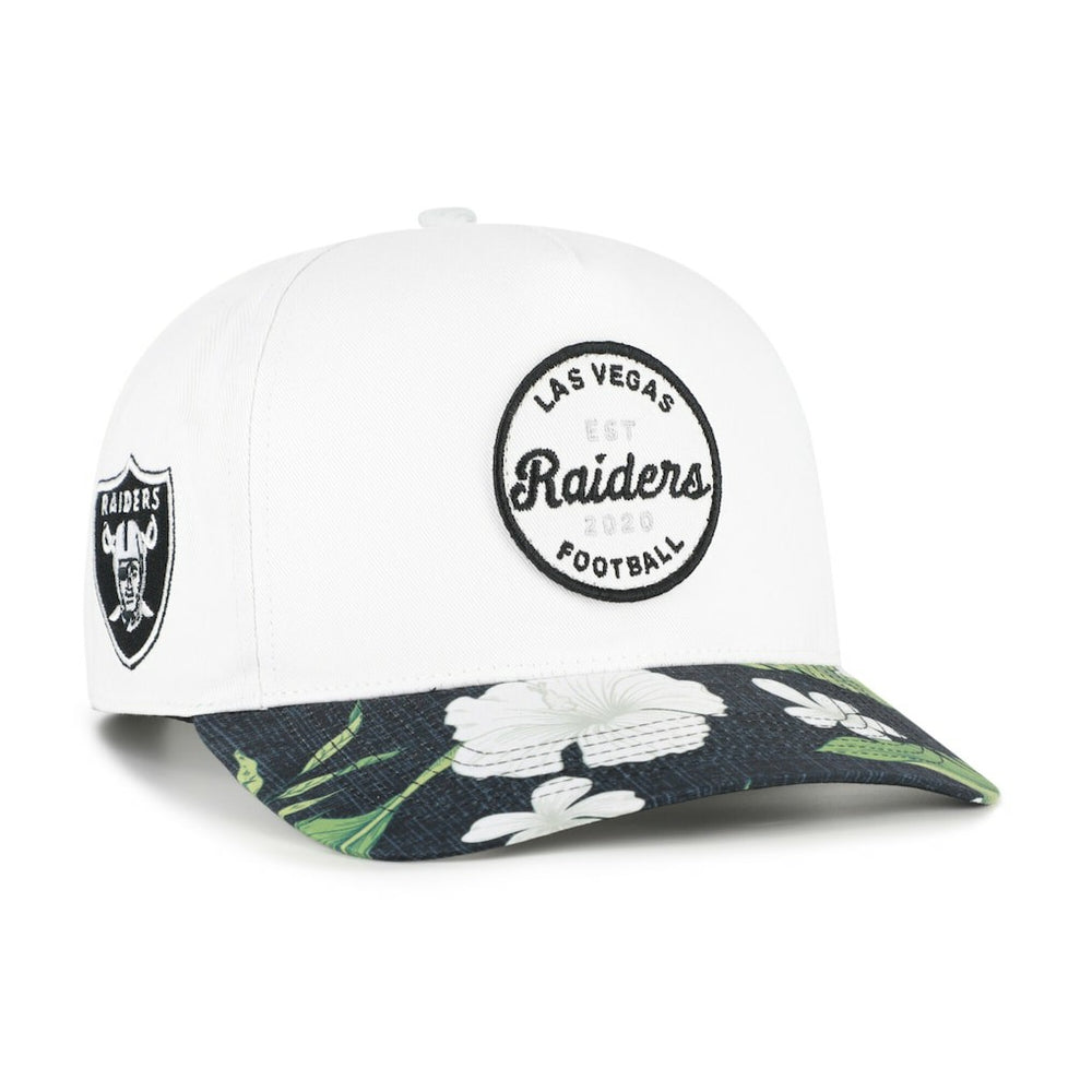 Las Vegas Raiders '47 Beach Side Hitch Adjustable Hat - White/Black cheap